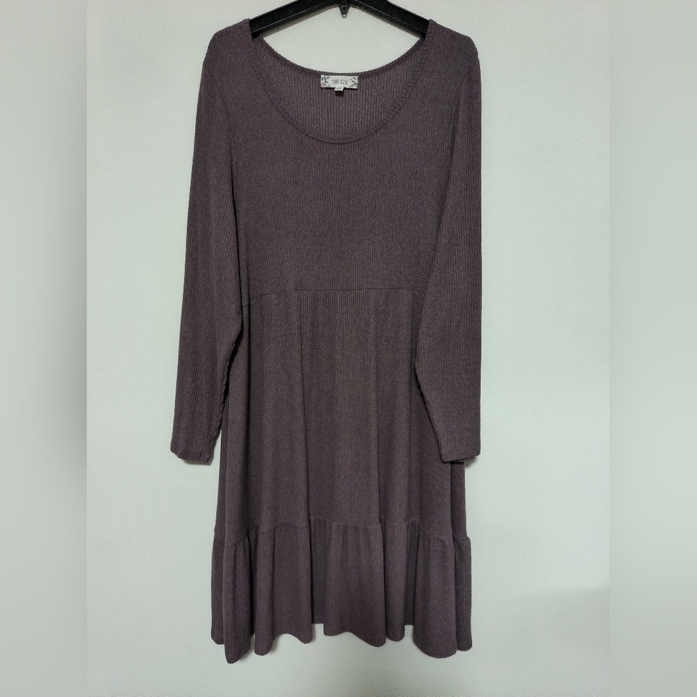[5x$20] Lilac Knit Dresses / Size 3X